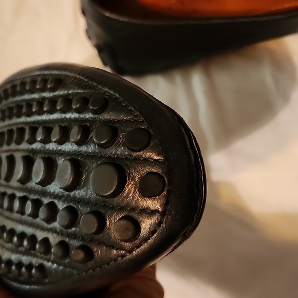 GUCCI BLACK LEATHER HORSEBIT SLIP ON LOAFERS - Picture 11 of 12